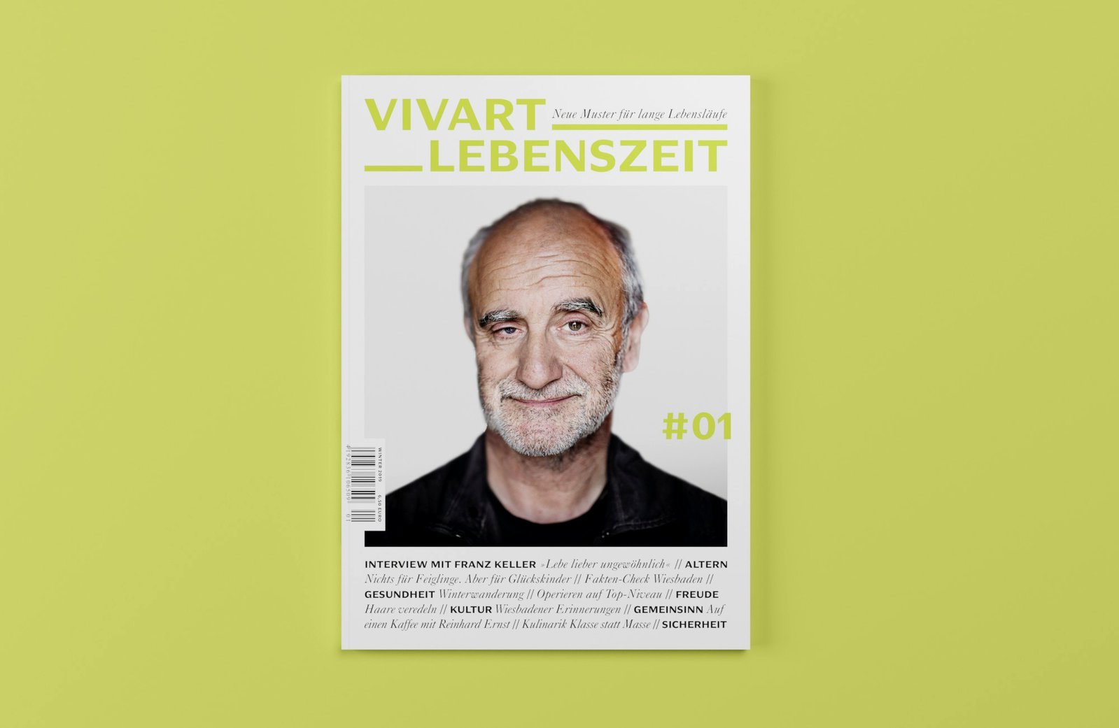 Cover Magazin VivArt Lebenszeit
